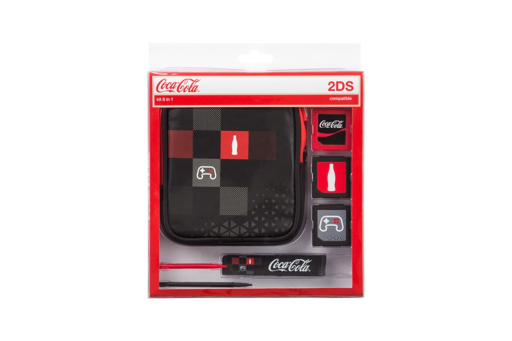 Indeca - Kit 2 DS - Coca-Cola (Nintendo 2Ds) Indeca - Kit 2 DS - Coca-Cola (Nintendo 2Ds)